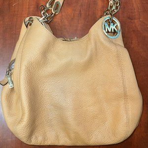 Used Michael Kors FULTON Leather Large Shoulder Tote Willing to trade or OBO